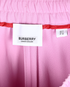Burberry Wide Leg Track Trousers, £210, Clothing, Pink/Red, Viscose, Other view