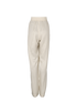 Stella McCartney Straight-Leg Trousers, £80, Clothing, White, Rayon (Polymer), Back view