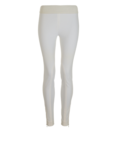 Stella McCartney Skinny Trousers, &pound;90, Clothing, White, Cotton, Front view