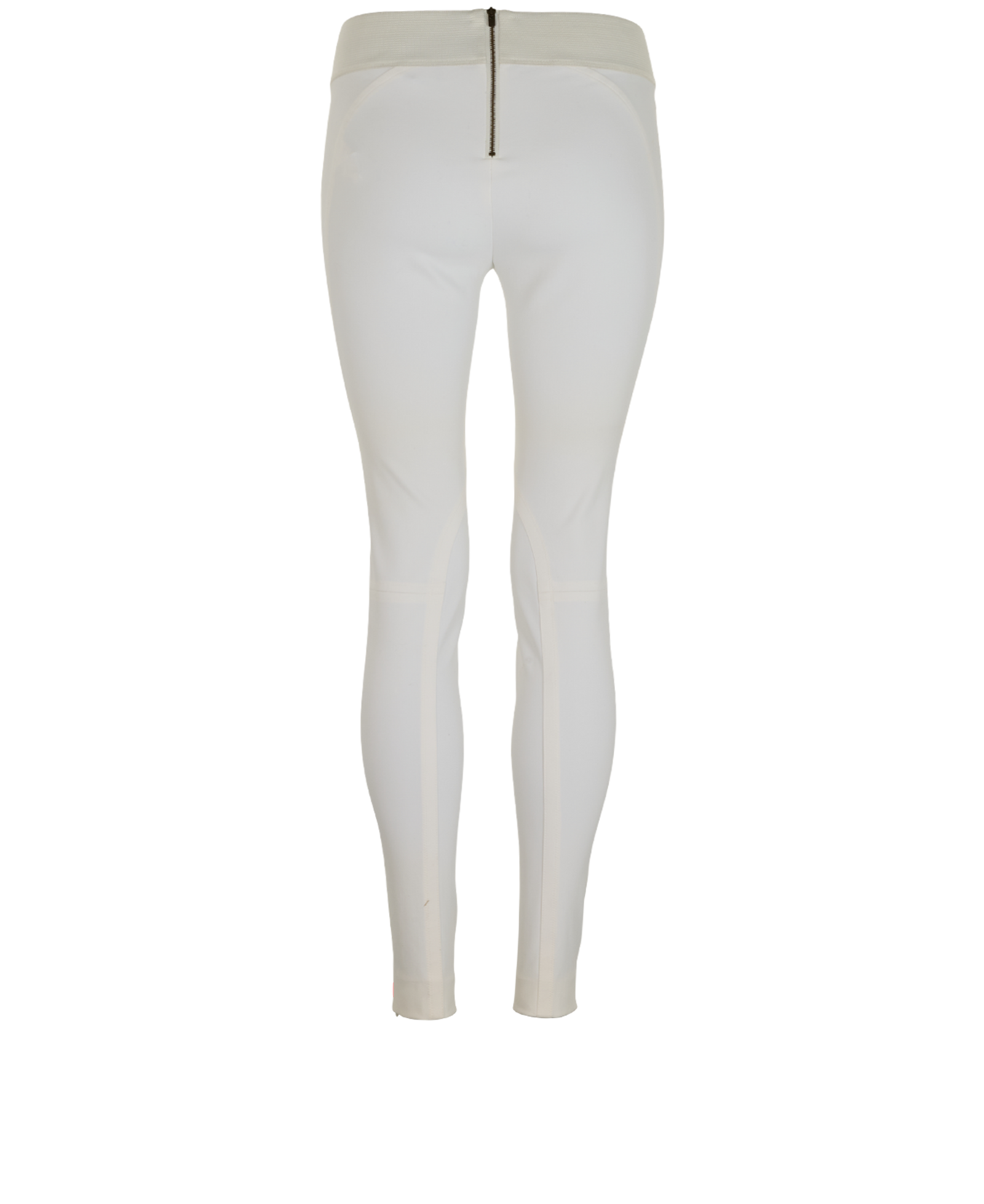 Stella McCartney Skinny Trousers, &pound;90, Clothing, White, Cotton, Back view