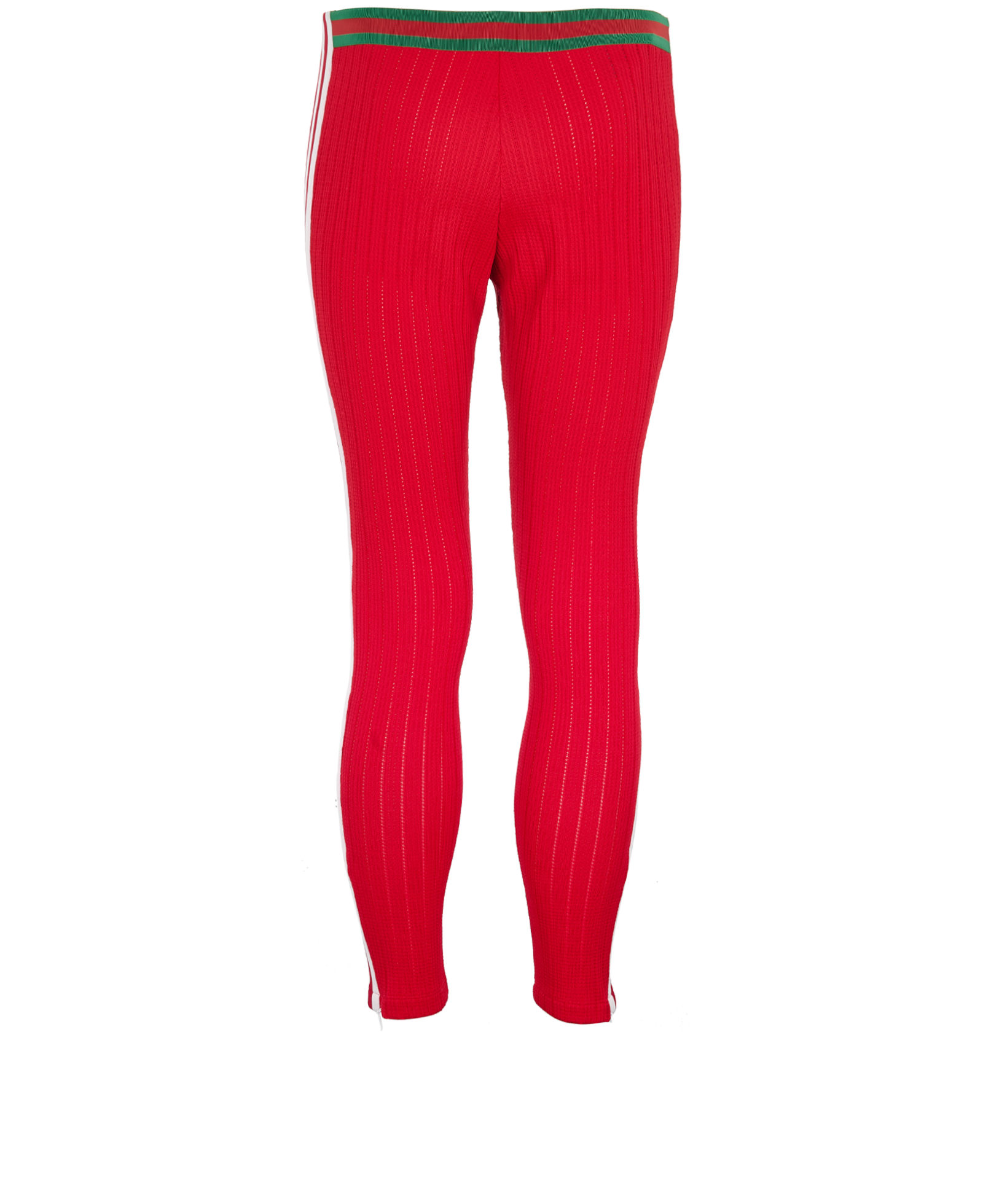 Gucci x Adidas Striped Track Trousers, &pound;175, Clothing, Red, Cotton/Polyester (Polymer), Back view