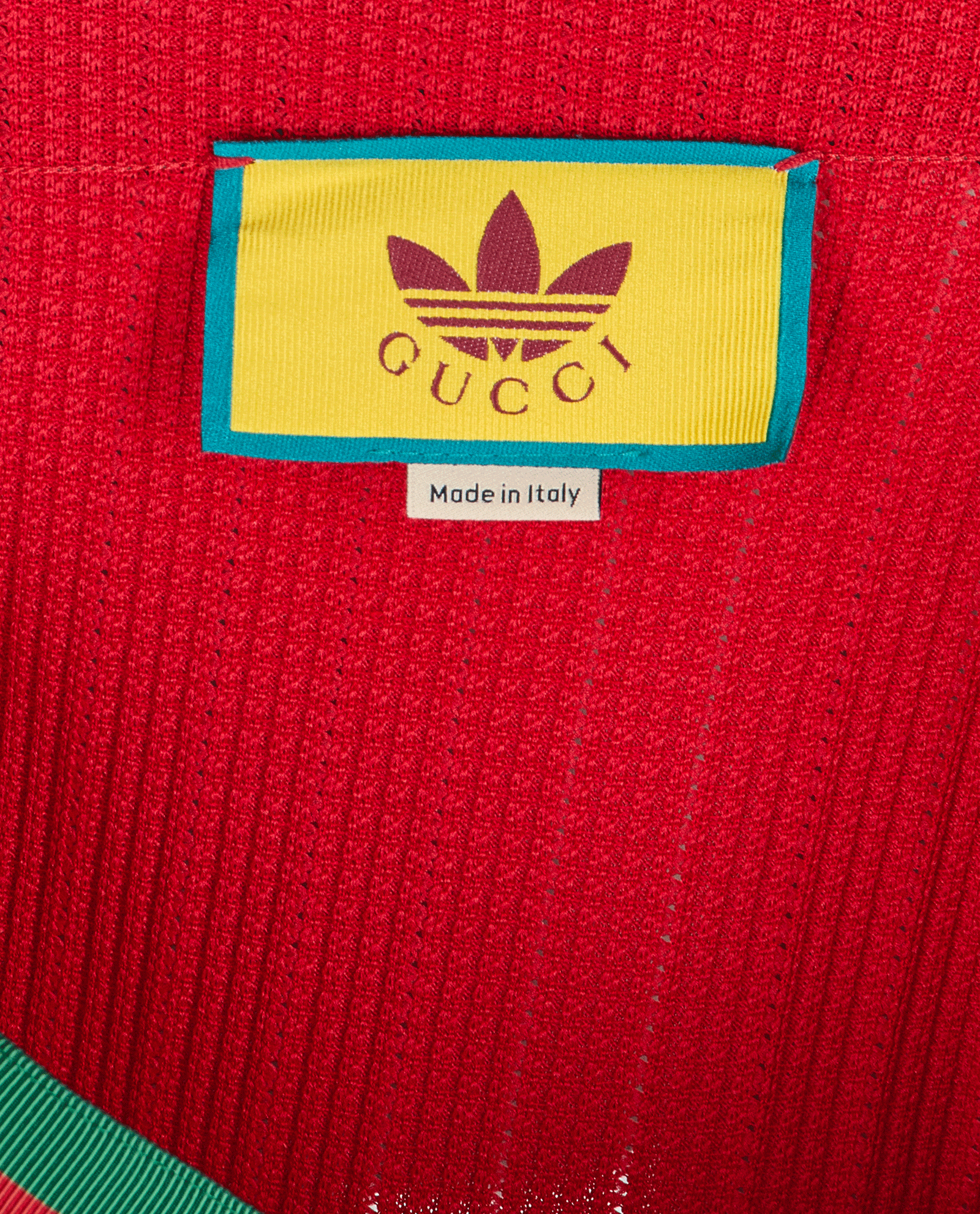Gucci x Adidas Striped Track Trousers, &pound;175, Clothing, Red, Cotton/Polyester (Polymer), Other view