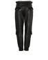 Alexander McQueen Zip-Detail Trousers, £295, Clothing, Black, Leather, Back view