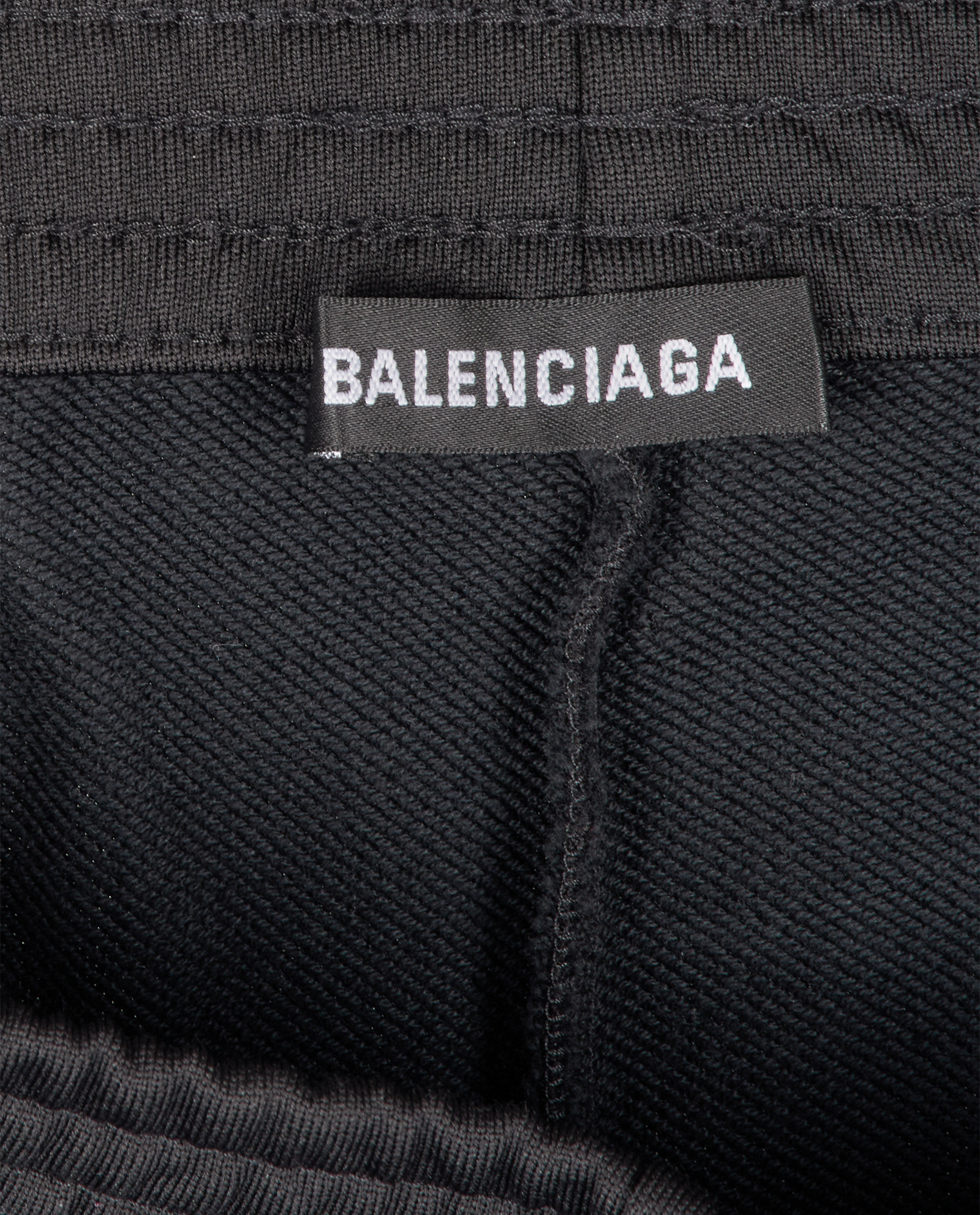 Balenciaga Zip-Pocket Track Trousers, &pound;180, Clothing, Black, Cotton/Polyester (Polymer), Other view