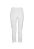 Stella McCartney Zipped Hem Trousers, &pound;110, Clothing, White, Rayon (Polymer), Back view