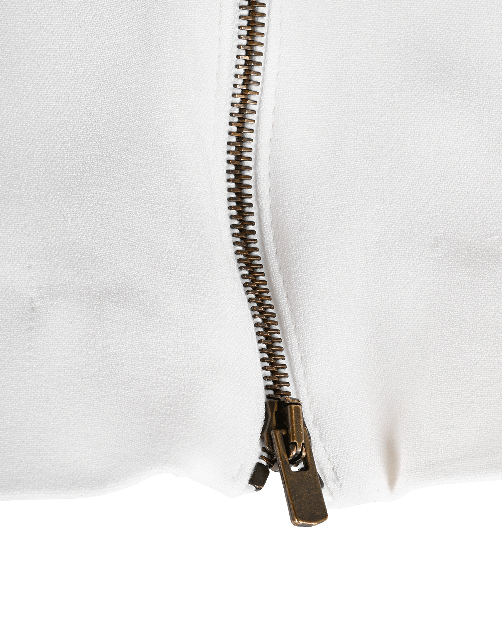 Stella McCartney Zipped Hem Trousers, &pound;110, Clothing, White, Rayon (Polymer), Other view