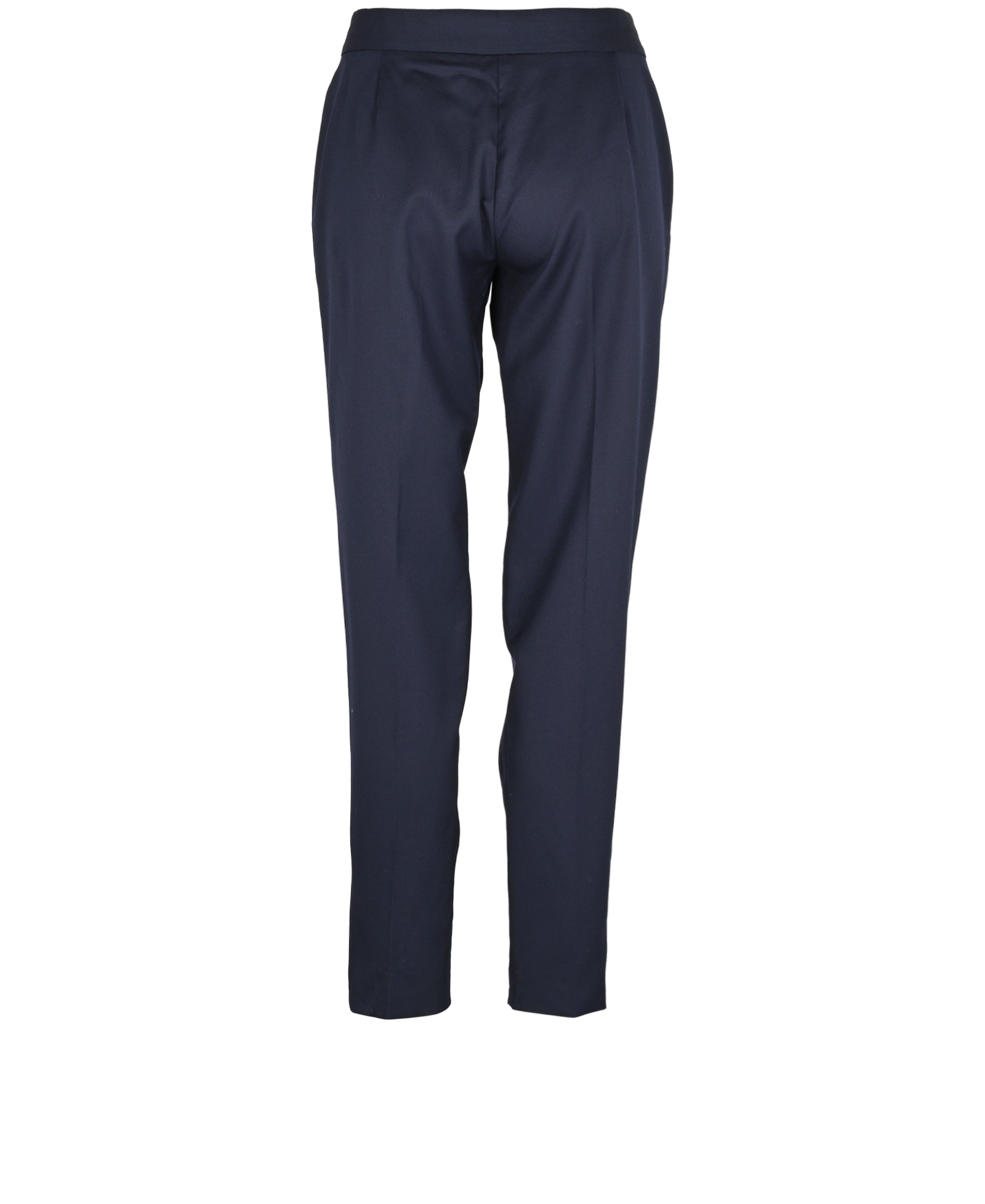 Stella McCartney Slim Trousers, &pound;90, Clothing, Blue, Wool, Back view