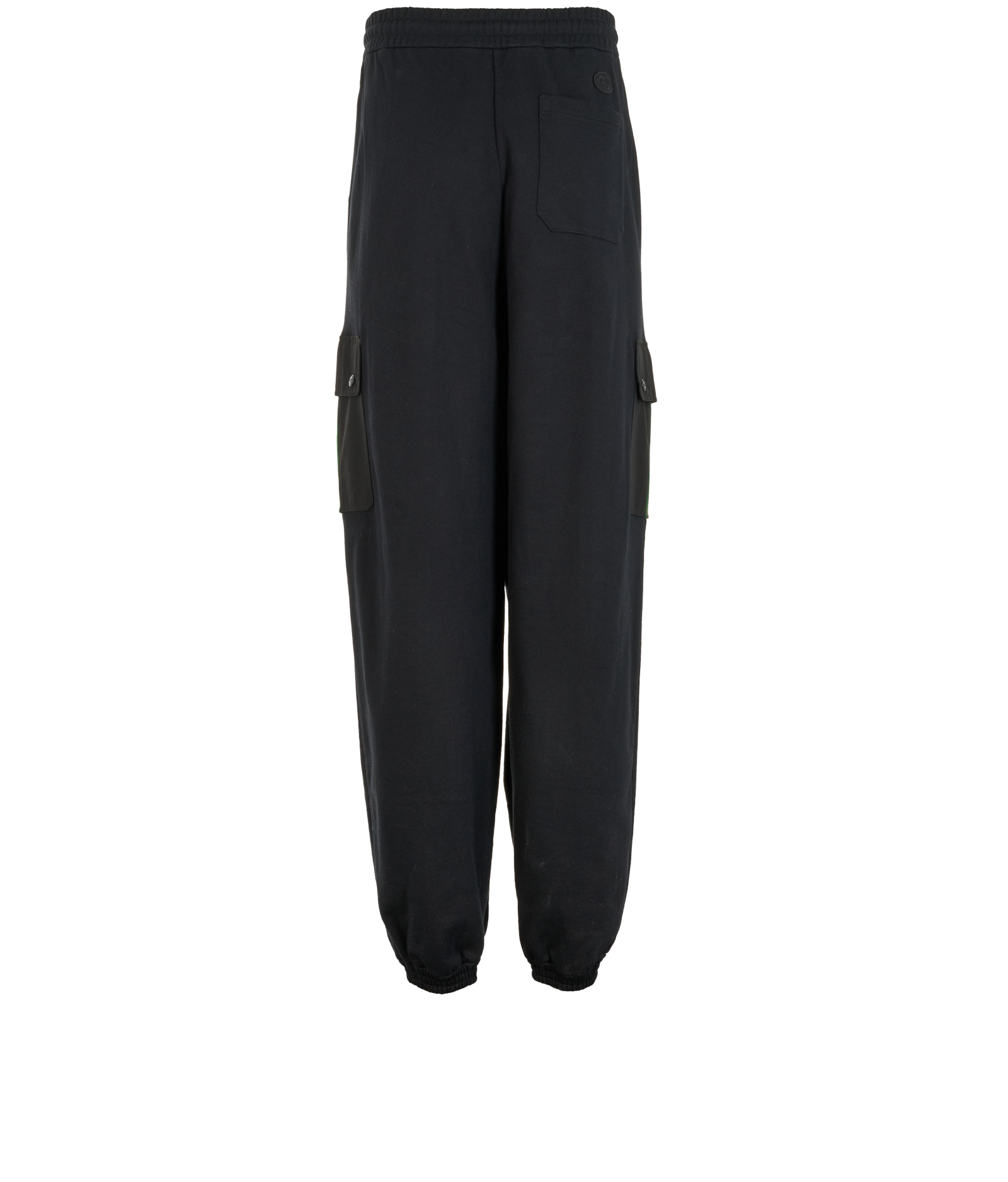 Gucci GG Web Cargo Joggers, &pound;310, Clothing, Black, Cotton, Back view