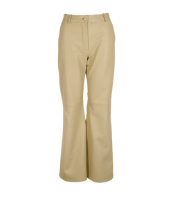 Joseph Tessier Trousers, Leather, Beige, UK8, 3*