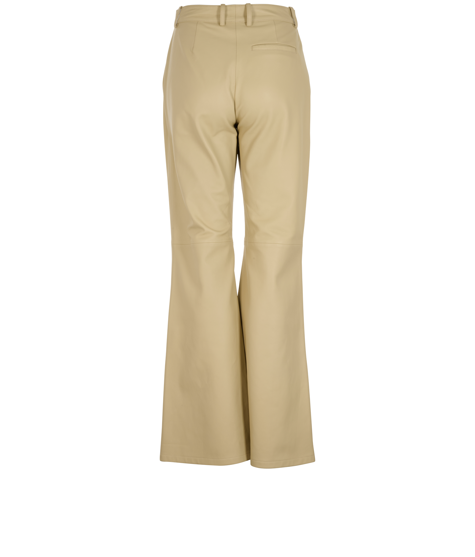 Joseph Tessier Trousers, &pound;295, Clothing, Beige, Leather, Back view