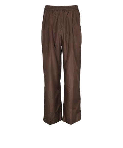 Valentino Drawstring Trousers, &pound;250, Clothing, Brown, Silk, Front view
