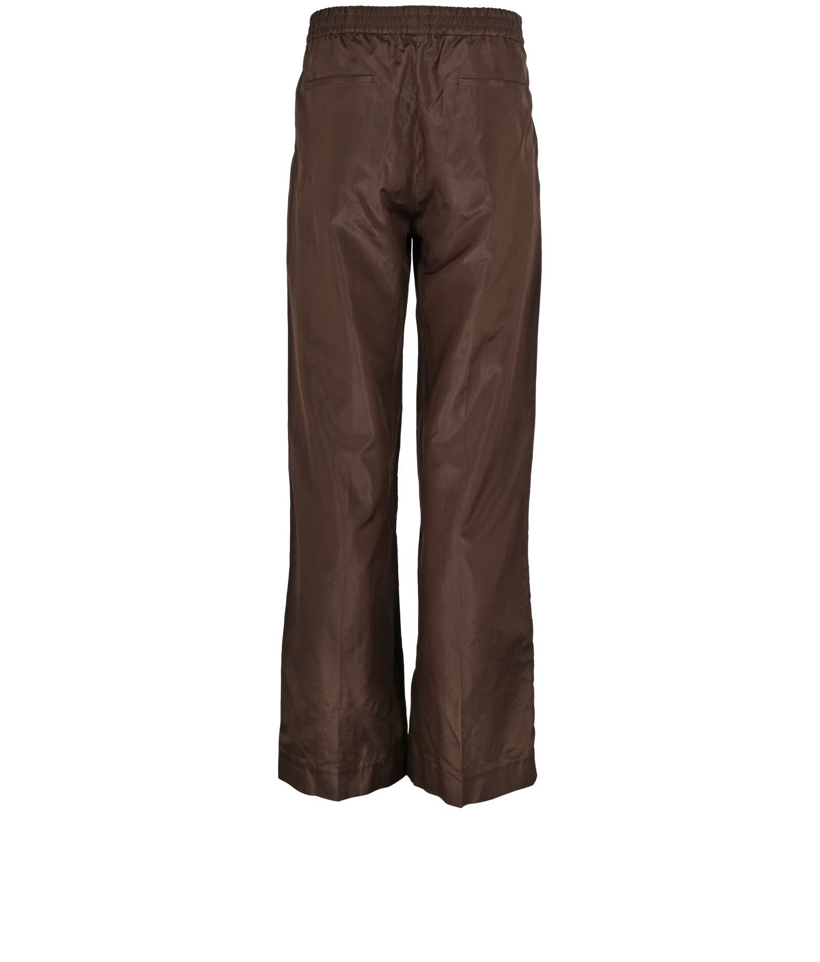 Valentino Drawstring Trousers, &pound;250, Clothing, Brown, Silk, Back view