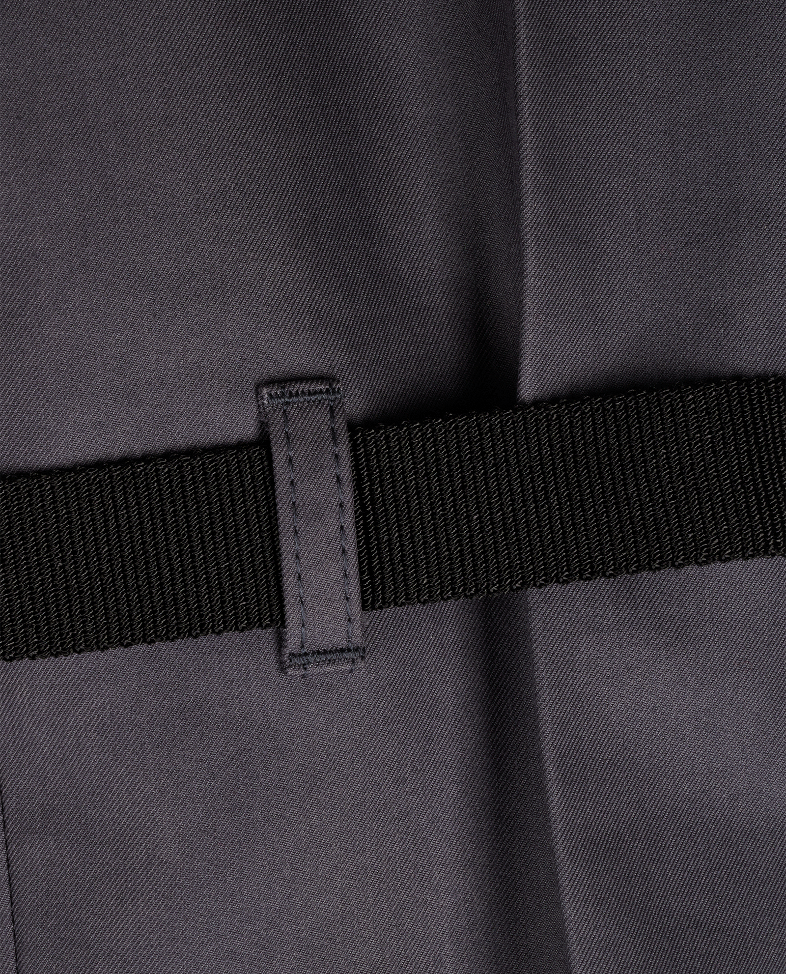 Christian Dior Belted Suit Trousers, &pound;220, Clothing, Grey, Wool, Other view