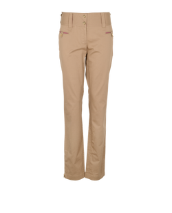 Dolce & Gabbana Straight Trousers, Cotton, Beige, UK14, 2*