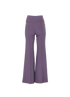 Chloe Flared Trousers, &pound;90, Clothing, Purple, Wool, Back view