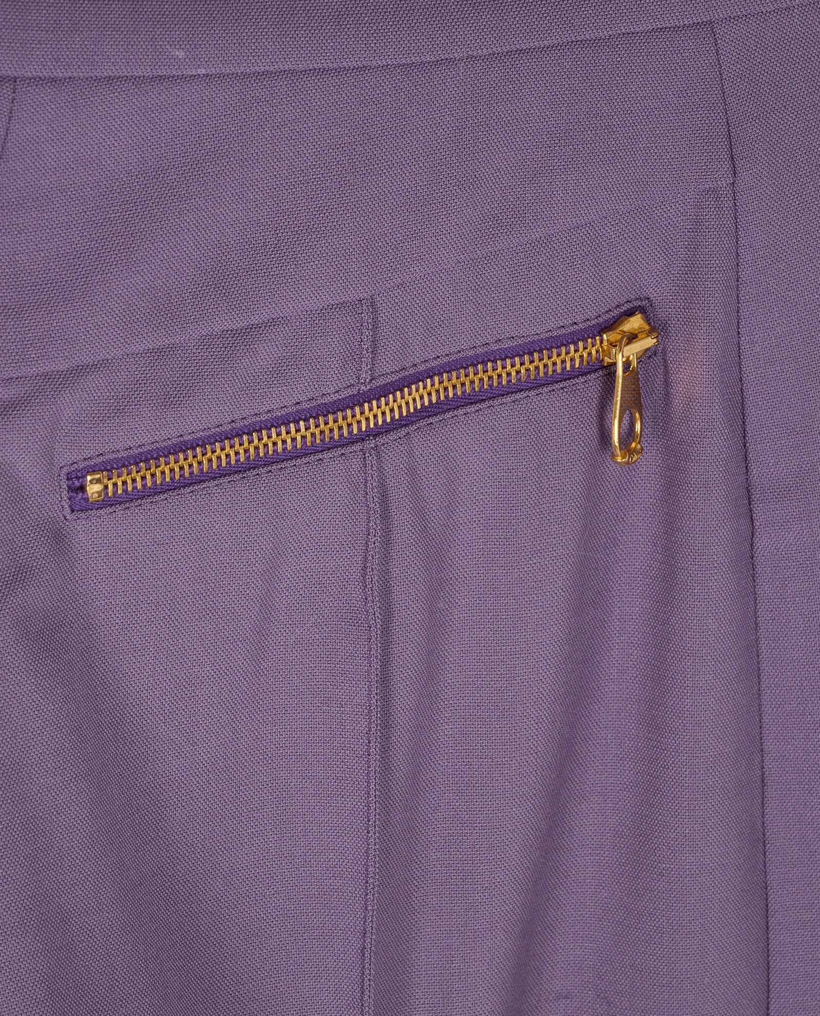 Chloe Flared Trousers, &pound;90, Clothing, Purple, Wool, Other view