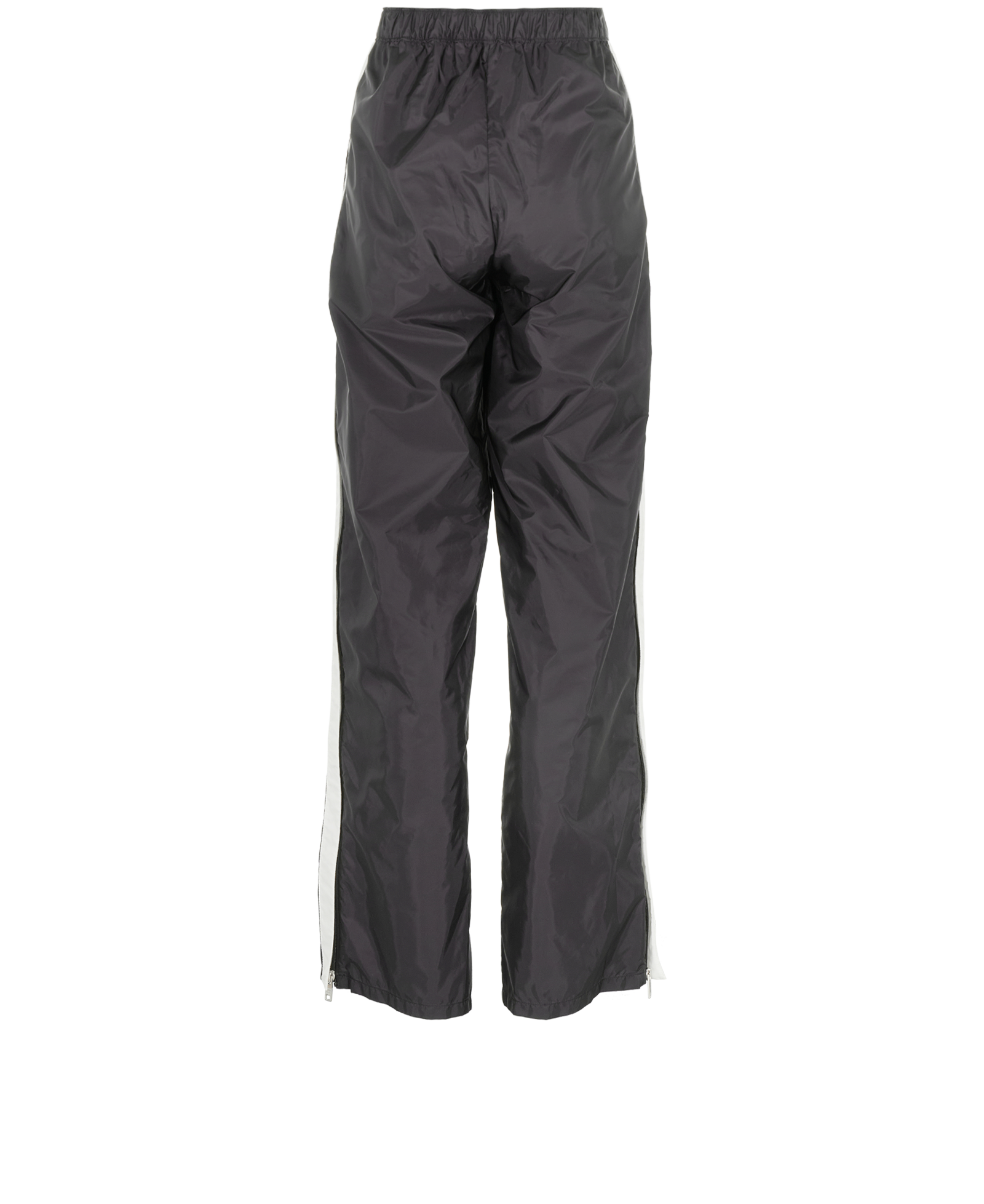 Prada Re-Nylon Trousers, &pound;320, Clothing, Black, Polyester (Polymer), Back view