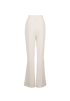 Nadine Merabi Pleated Trousers, &pound;95, Clothing, White, Polyester (Polymer), Back view