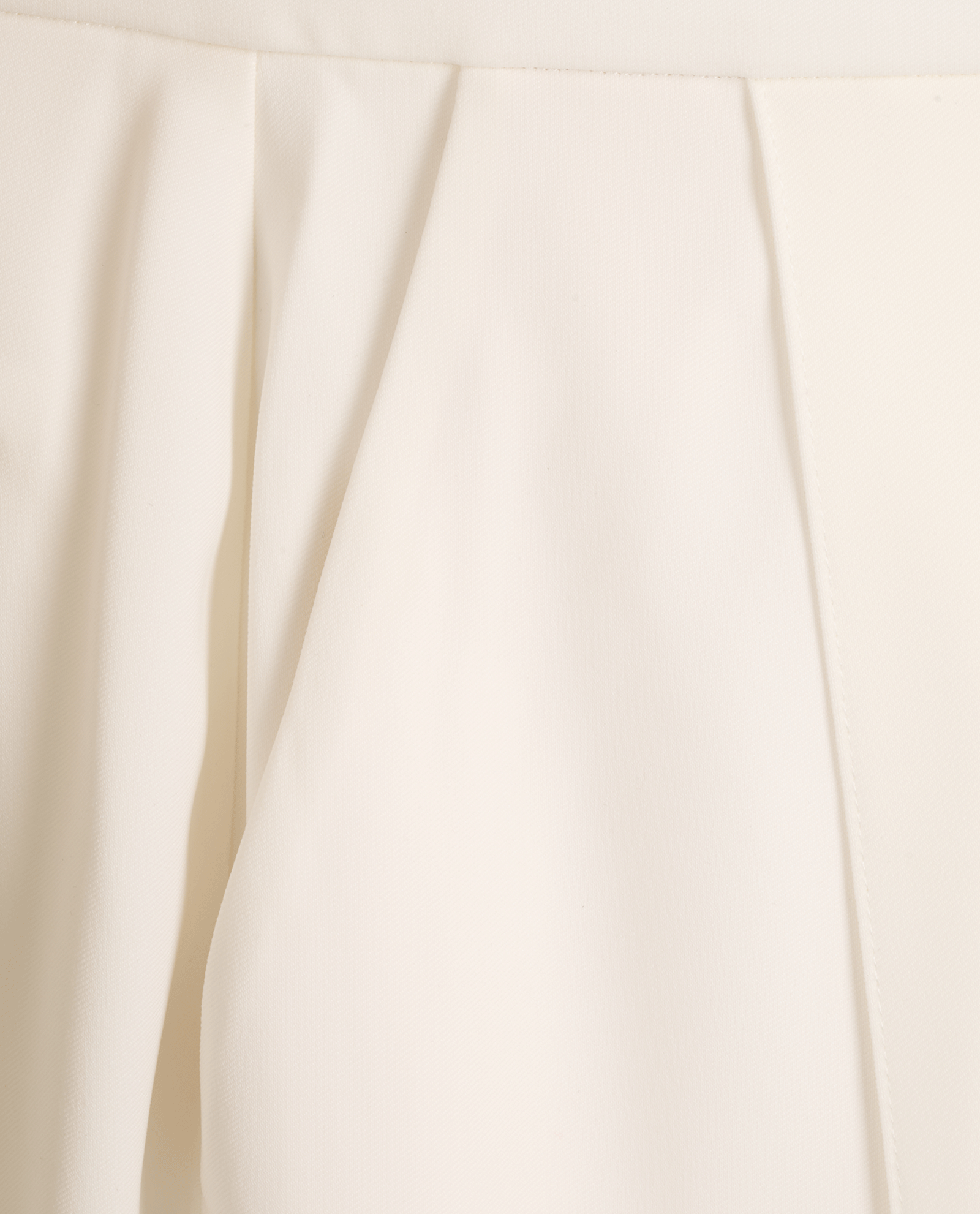Nadine Merabi Pleated Trousers, &pound;95, Clothing, White, Polyester (Polymer), Other view
