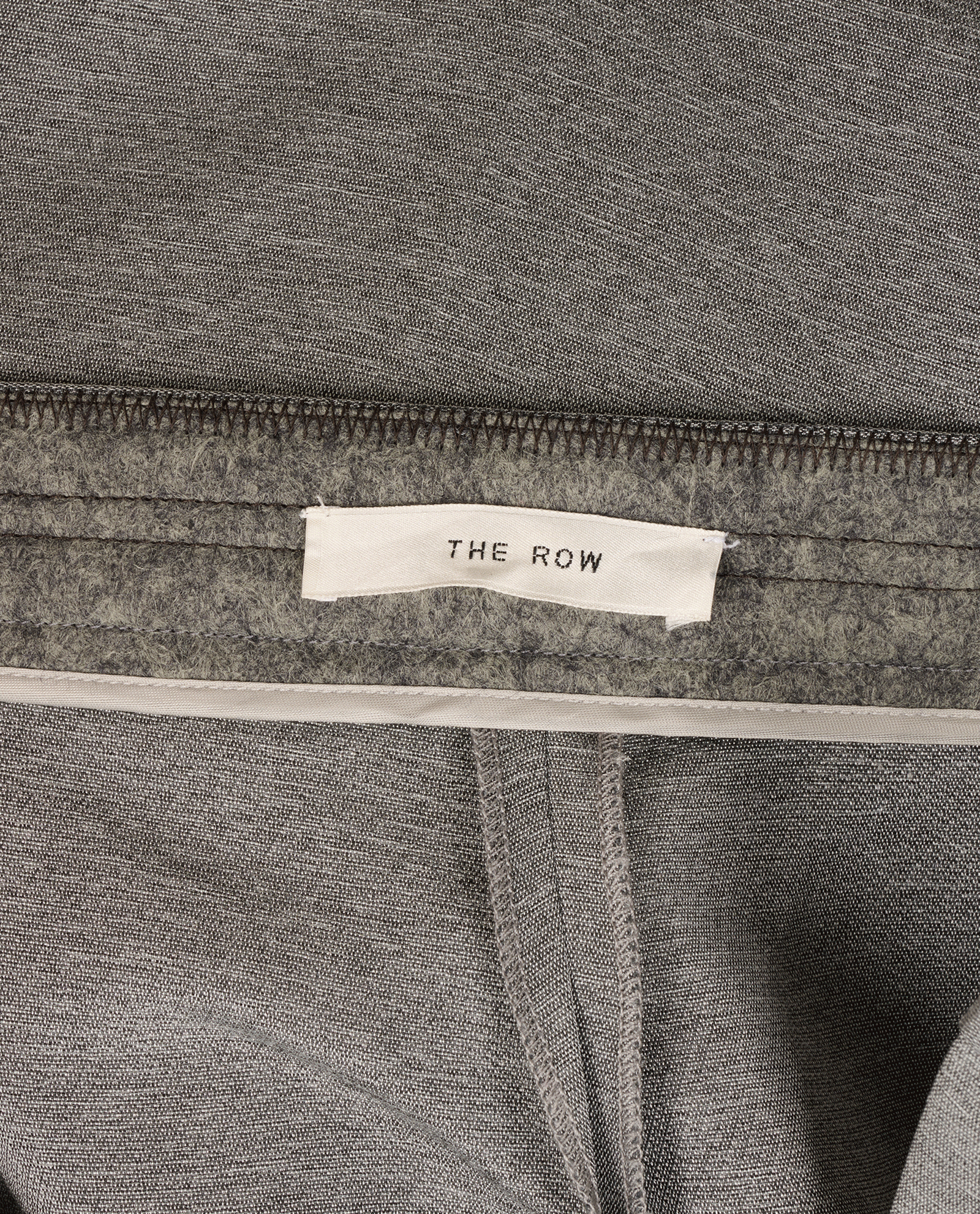 The Row Mavery, &pound;195, Clothing, Grey, Polyester (Polymer)/Silk, Other view