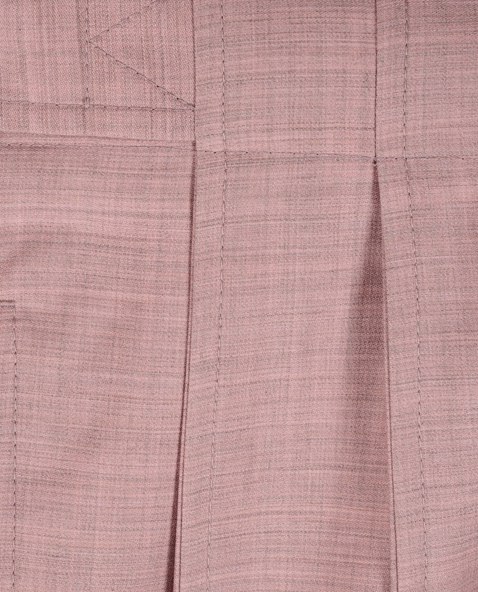Bottega Veneta Pleated Barrel Trousers, &pound;220, Clothing, Pink, Wool, Other view