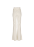 Nadine Merabi Charlotte Trousers, &pound;95, Clothing, White, Polyester (Polymer), Back view