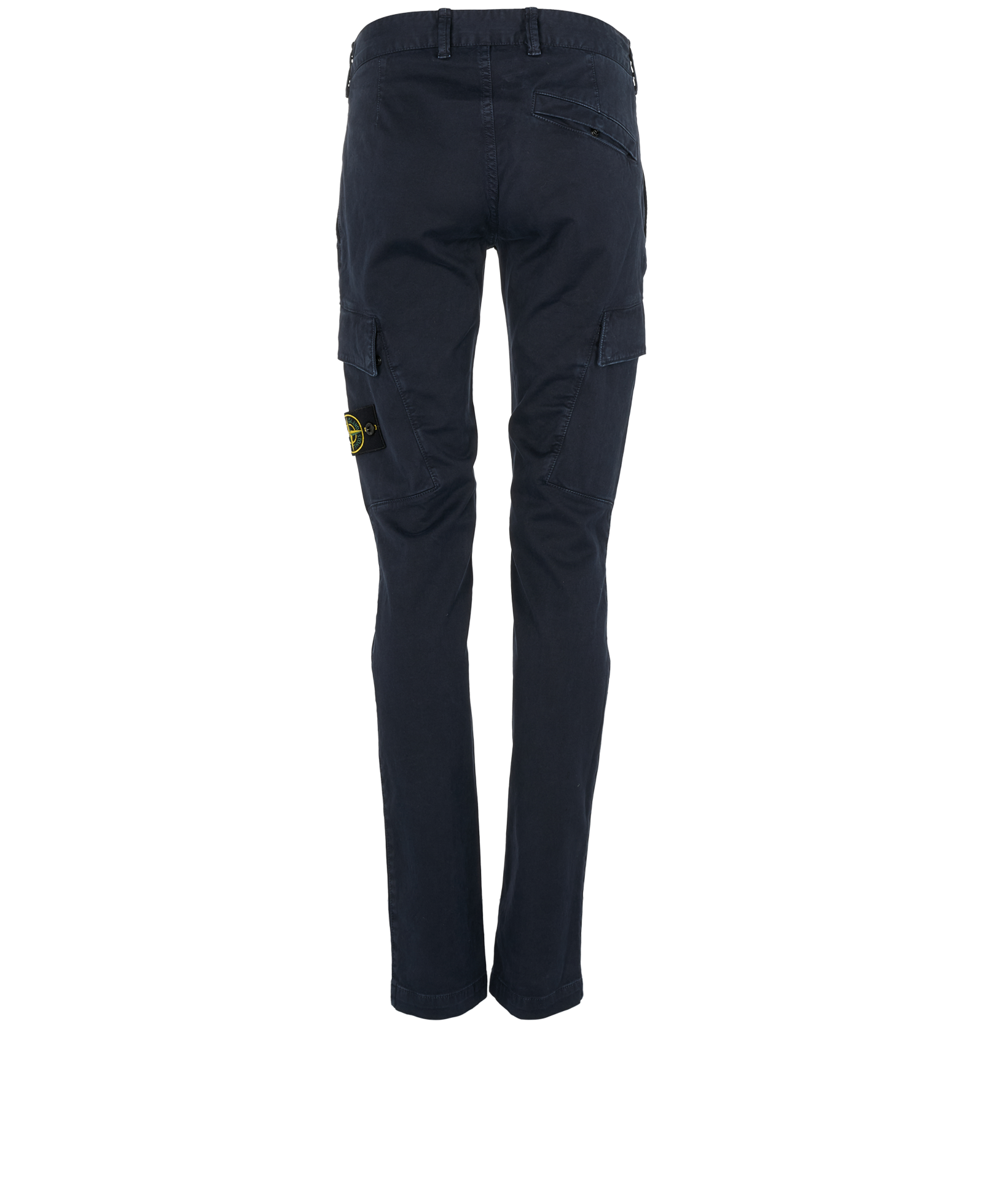 Stone Island Cargo Trousers, &pound;210, Clothing, Navy, Cotton, Back view