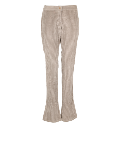 Dolce & Gabbana Corduroy Trousers, &pound;150, Clothing, Grey, Cotton, Front view