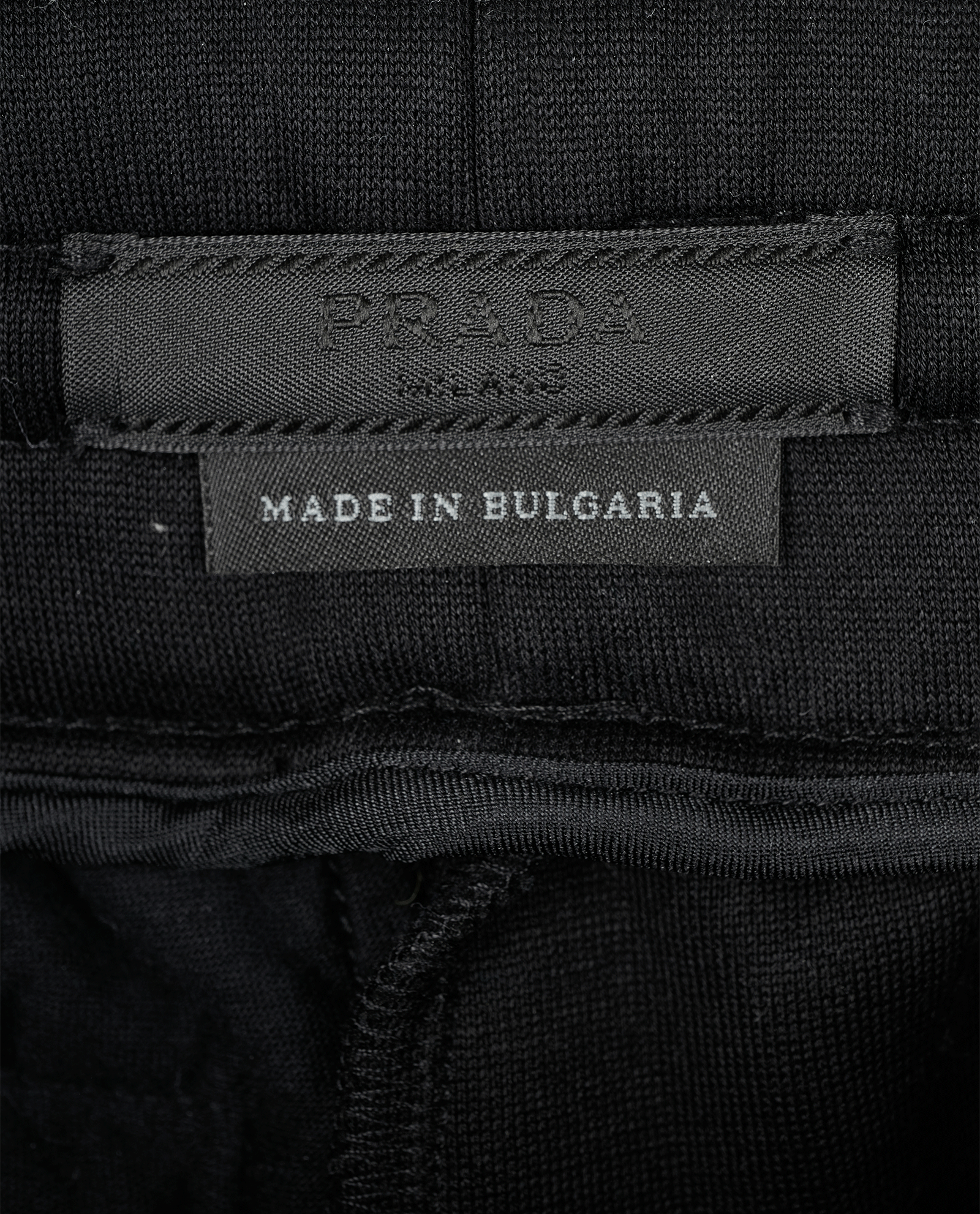 Prada Cargo Track Pants, &pound;250, Clothing, Black, Cotton/Nylon, Other view