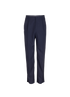 Fendi Straight Leg Trousers, &pound;230, Clothing, Blue, Wool, Front view