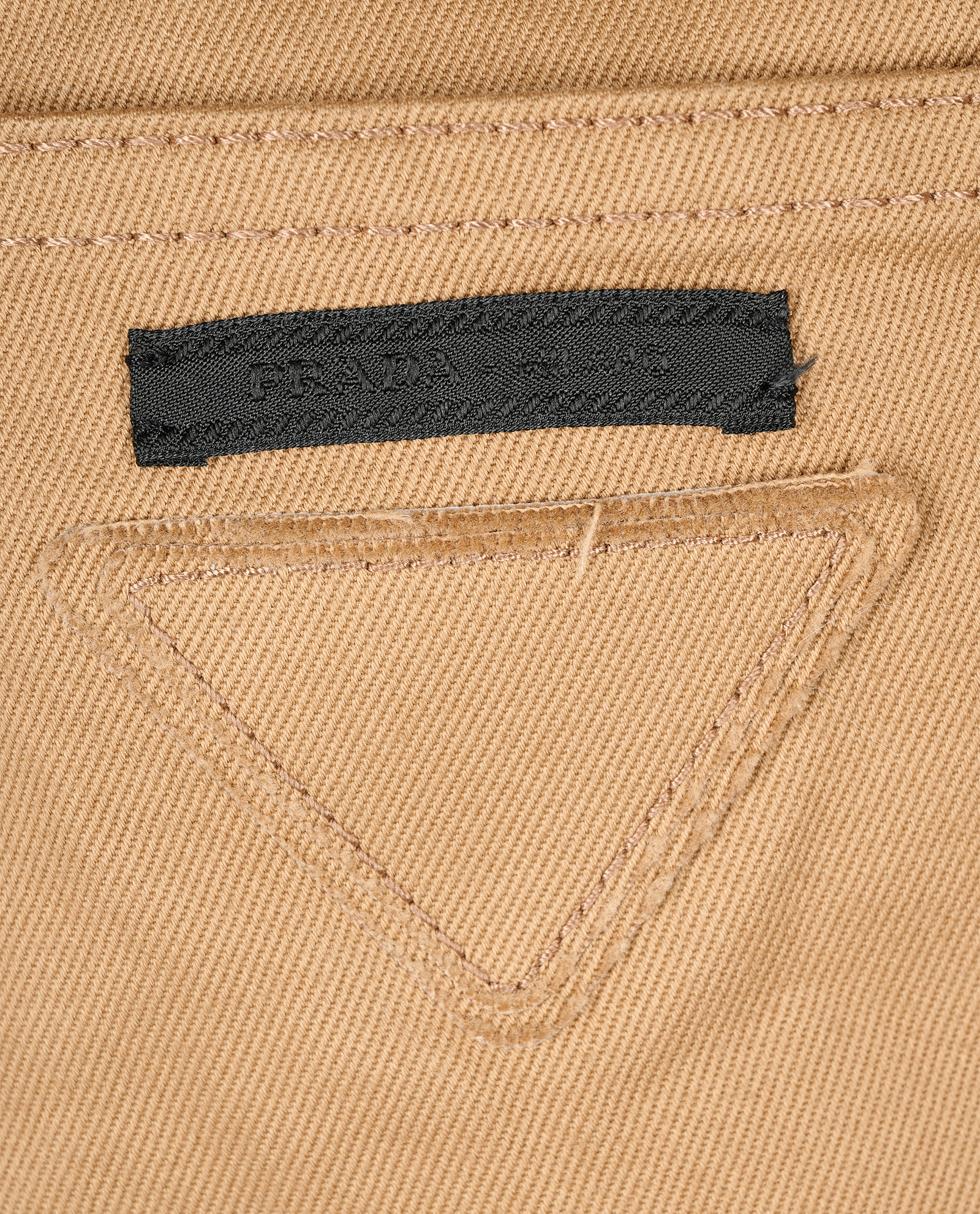 Prada 2020FW Cargo Trousers, &pound;120, Clothing, Tan, Cotton, Other view