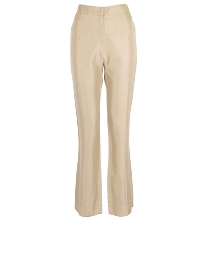 Valentino Bow Trousers, £120, Clothing, Beige, Cotton/Viscose, Front view