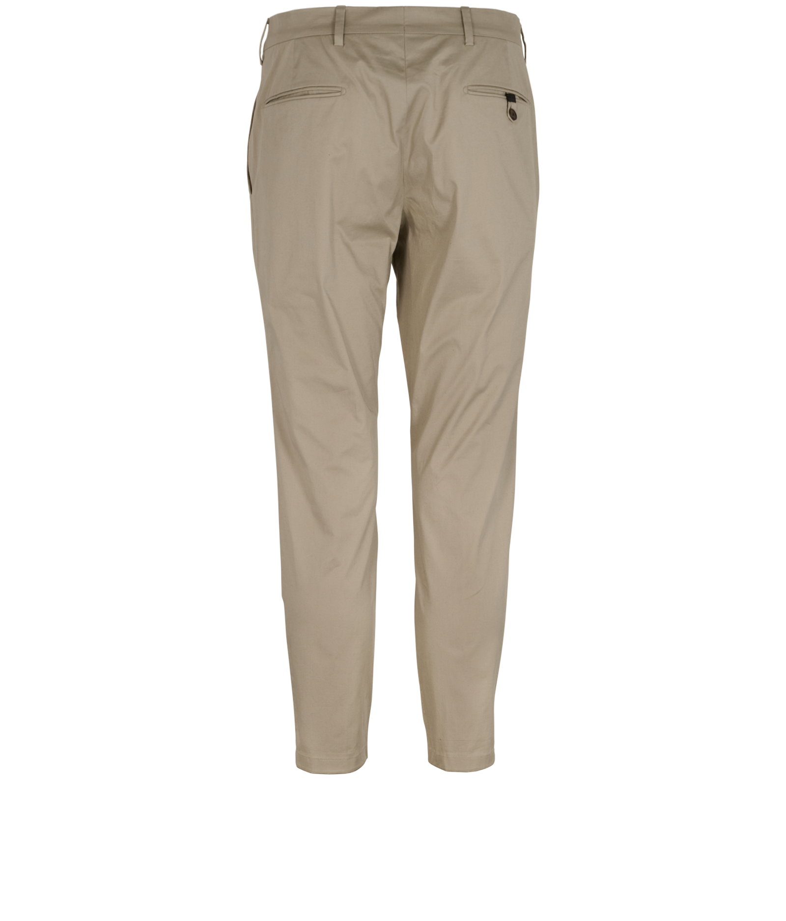 Prada Chino Trousers, &pound;170, Clothing, Grey, Cotton, Back view