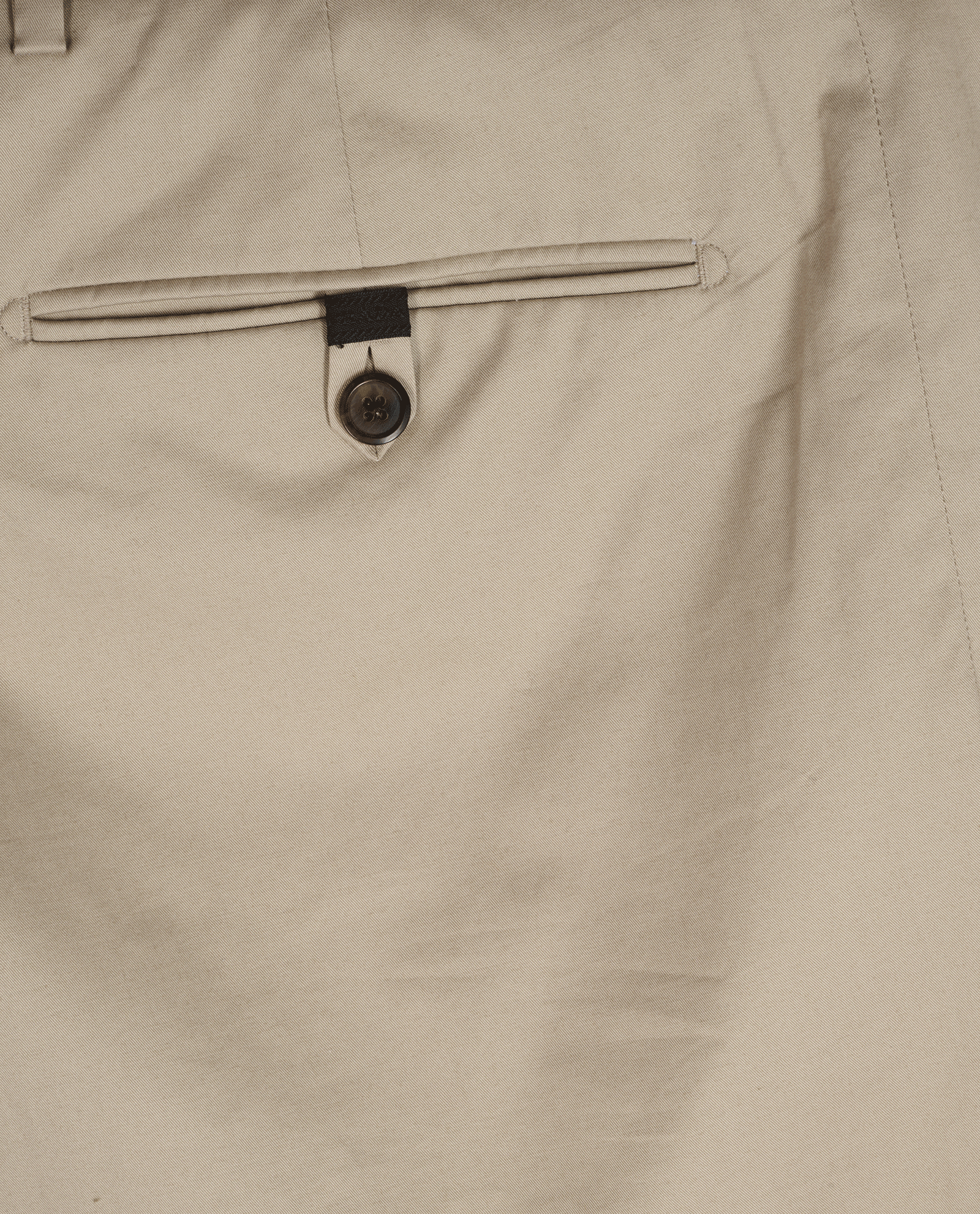 Prada Chino Trousers, &pound;170, Clothing, Grey, Cotton, Other view