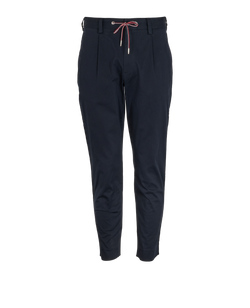 Moncler Drawstring Trousers, Mens, Cotton, Navy, Sz S, 3*