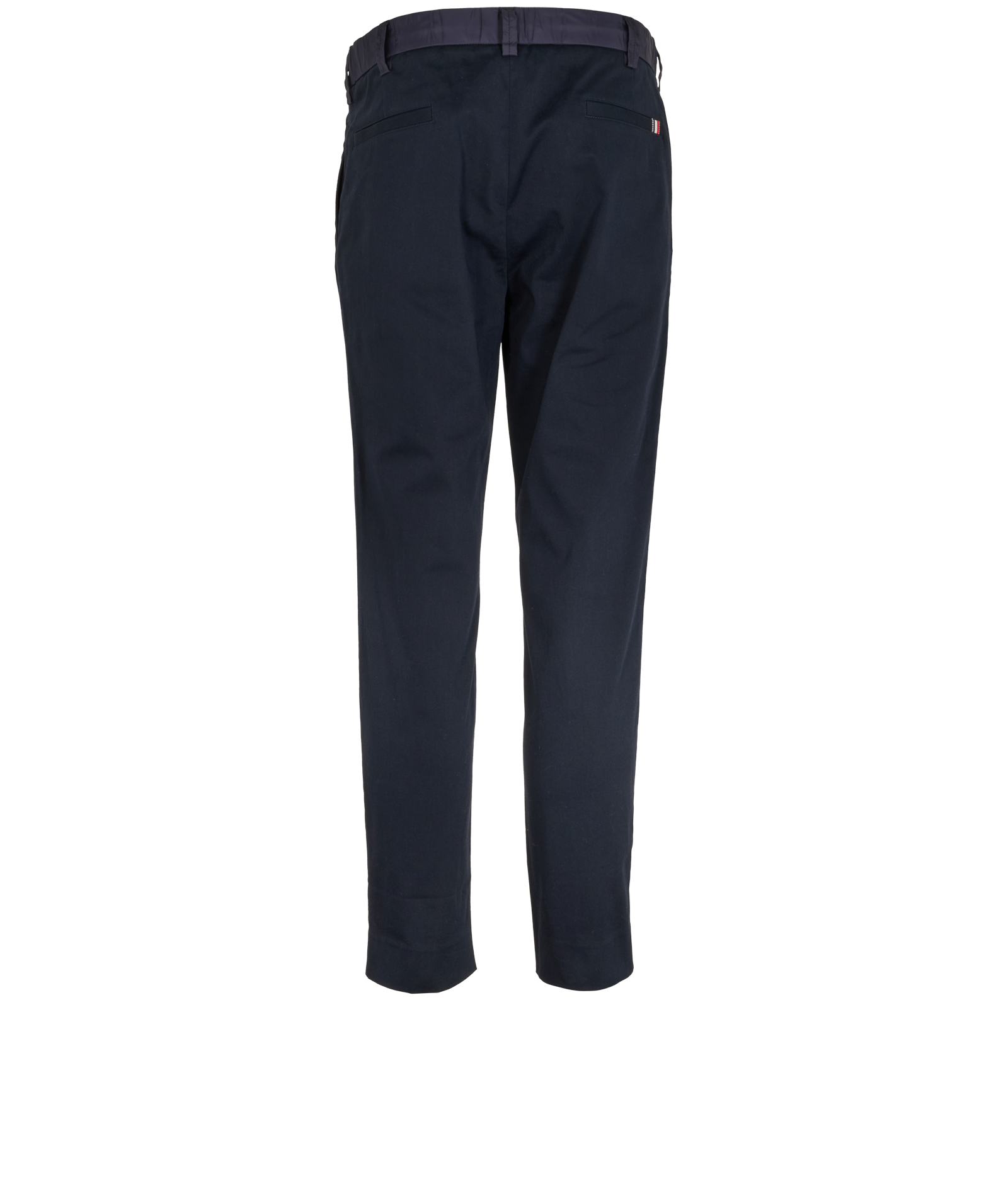 Moncler Drawstring Trousers, &pound;230, Clothing, Navy, Cotton, Back view