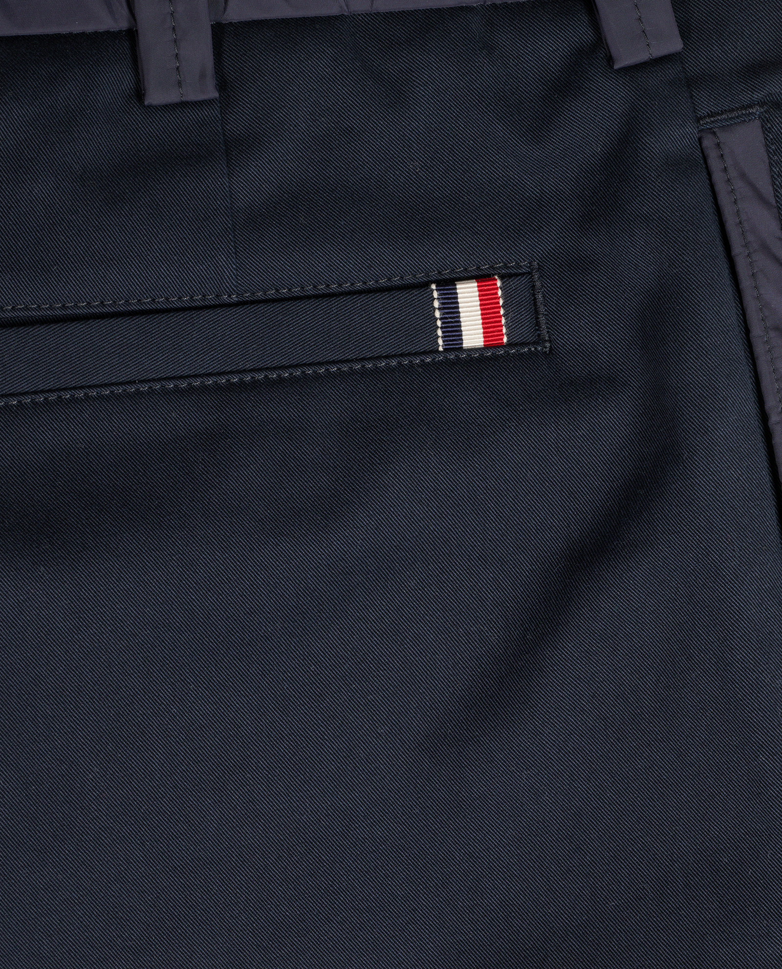 Moncler Drawstring Trousers, &pound;230, Clothing, Navy, Cotton, Other view