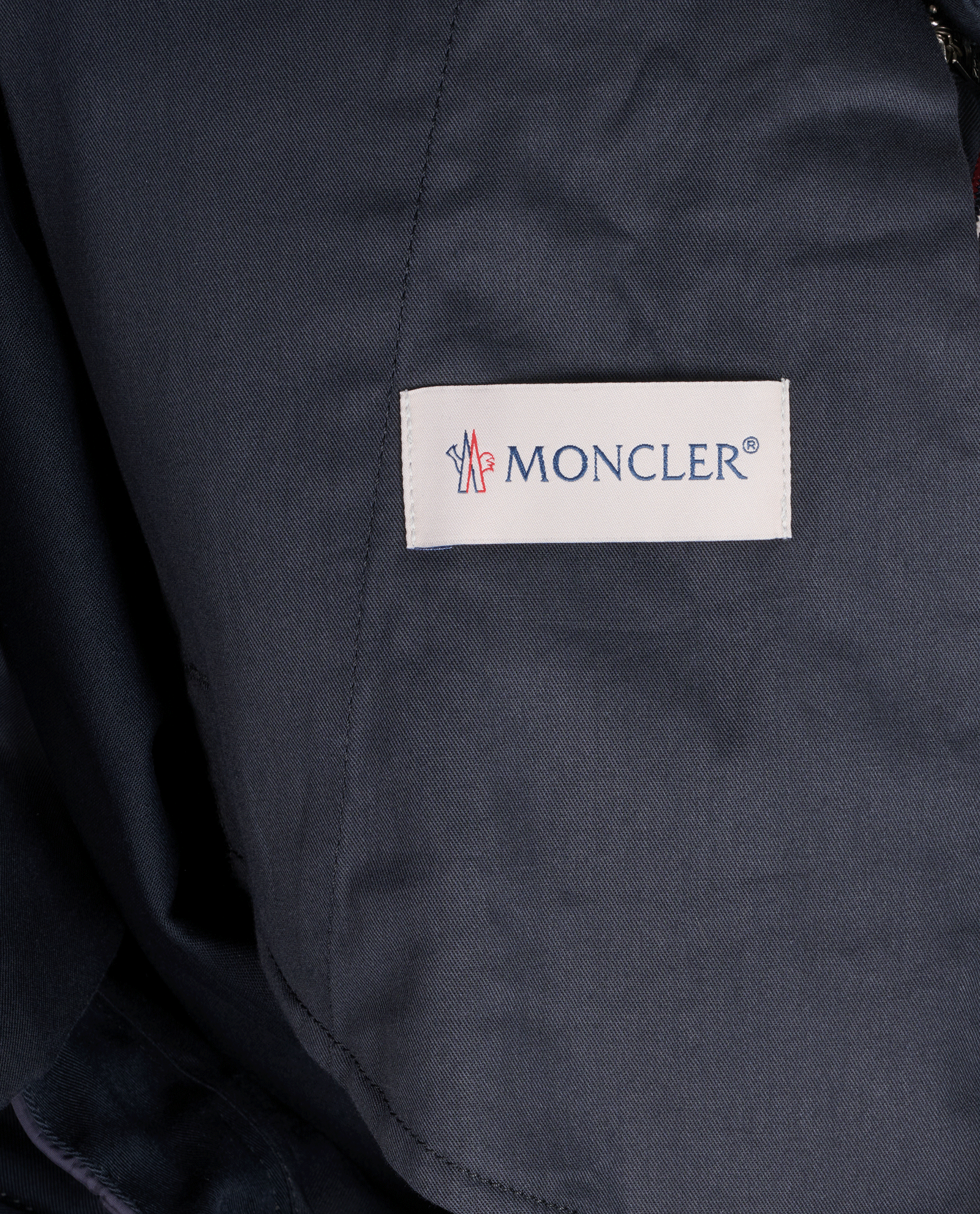 Moncler Drawstring Trousers, &pound;230, Clothing, Navy, Cotton, Other view