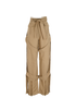 Burberry Amelia Trousers, &pound;250, Clothing, Beige, Cotton, Front view