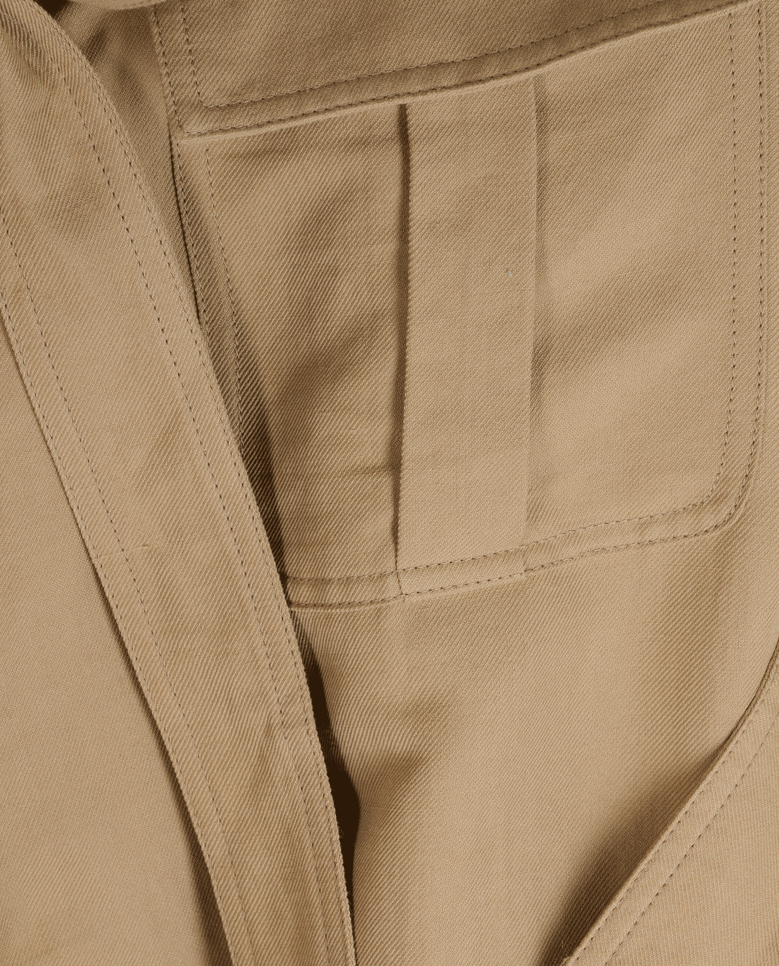 Burberry Amelia Trousers, &pound;250, Clothing, Beige, Cotton, Other view