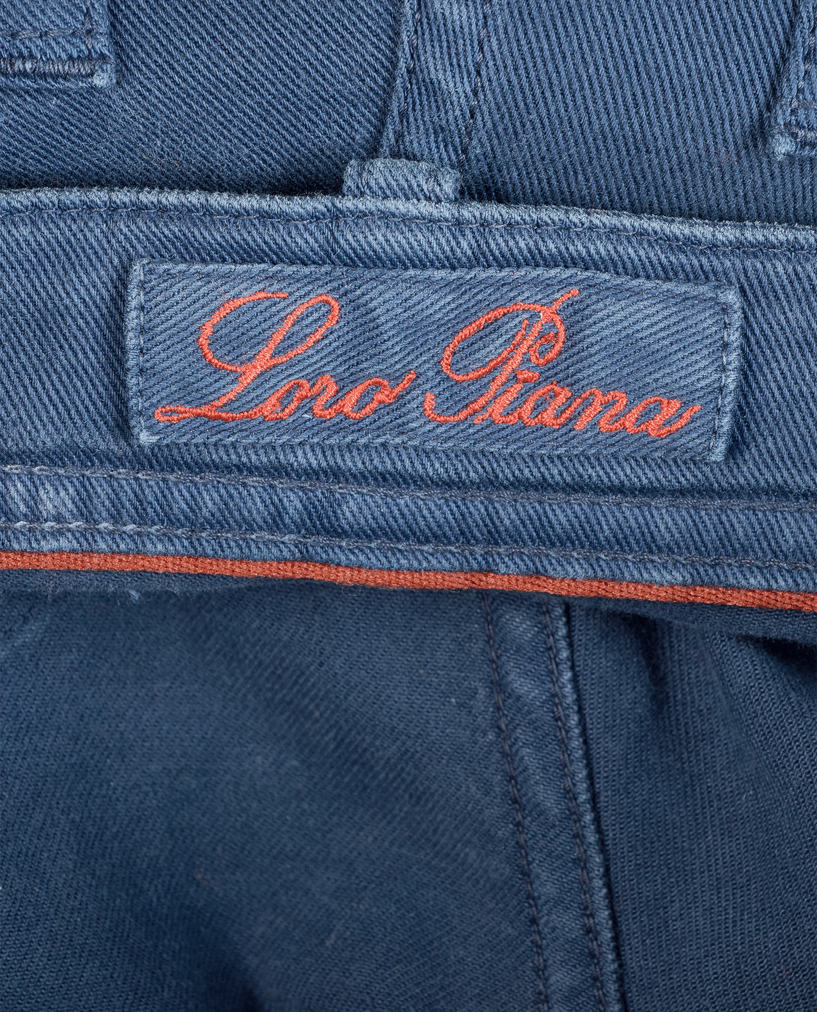 Loro Piana Slim Jeans, &pound;150, Clothing, Blue, Cotton, Other view