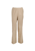 Chanel 00C Logo Plate Trousers, &pound;175, Clothing, Beige, Wool, Front view