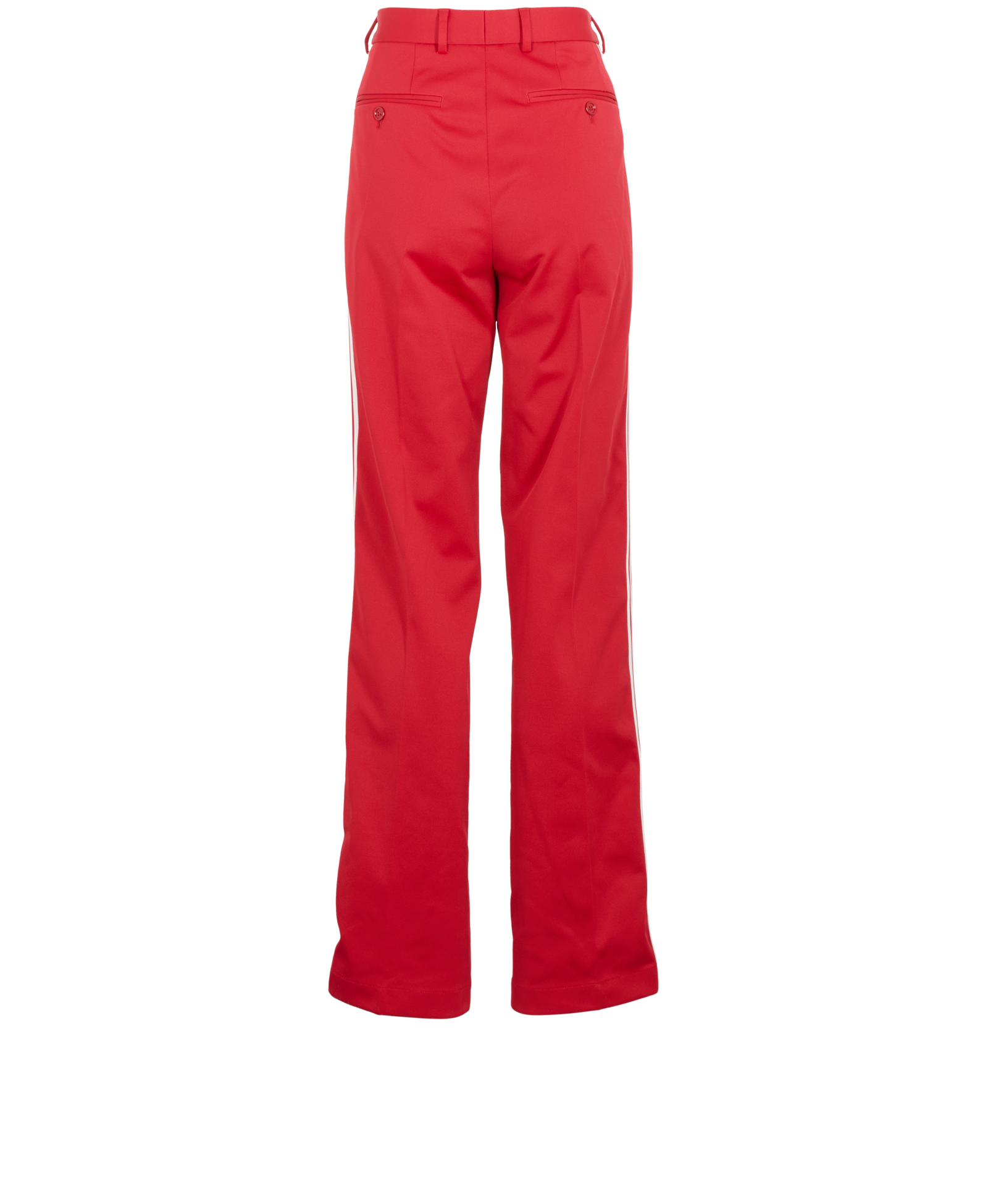 Gucci X Adidas Trousers, &pound;280, Clothing, Red/White, Polyester Mix, Back view