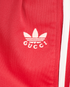 Gucci X Adidas Trousers, &pound;280, Clothing, Red/White, Polyester Mix, Other view