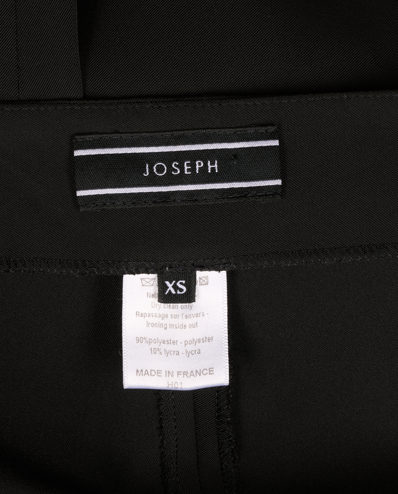 Joseph Pants, &pound;60, Clothing, Black, Polyester (Polymer), Other view
