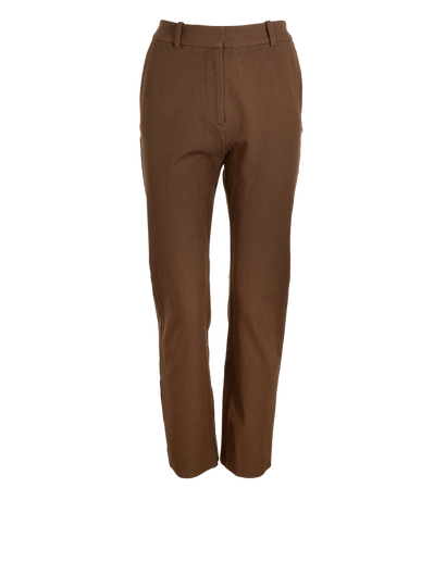 Joseph Coleman Trousers, &pound;120, Clothing, Brown, Viscose, Front view