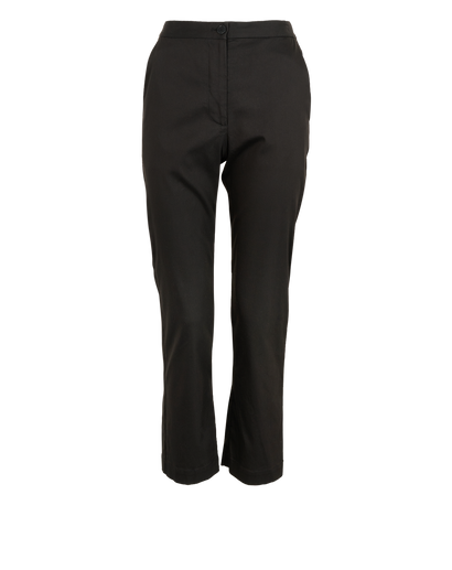 Joseph Tottenham Trousers, &pound;110, Clothing, Black, Cotton, Front view