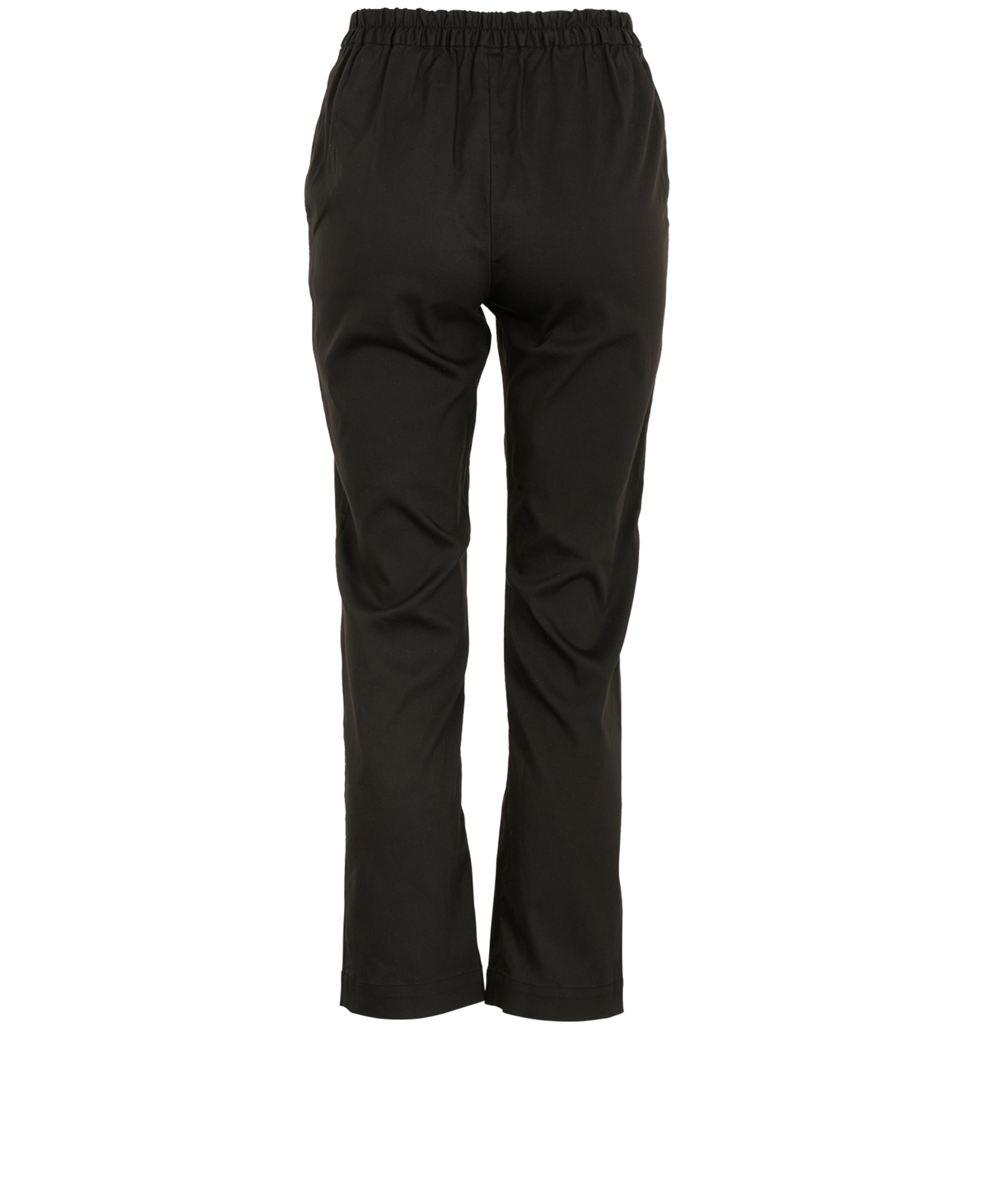 Joseph Tottenham Trousers, &pound;110, Clothing, Black, Cotton, Back view