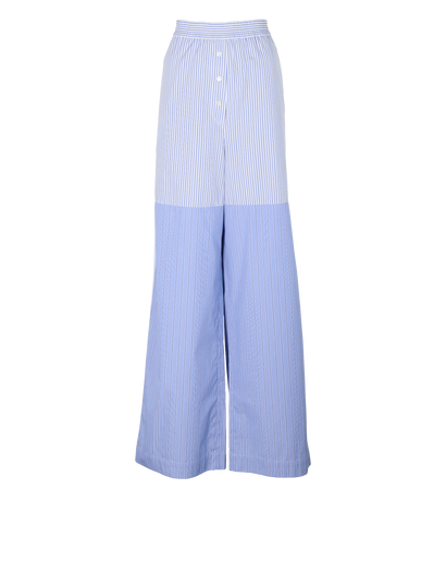 Stella McCartney Striped Trousers, &pound;140, Clothing, Blue/White, Cotton, Front view