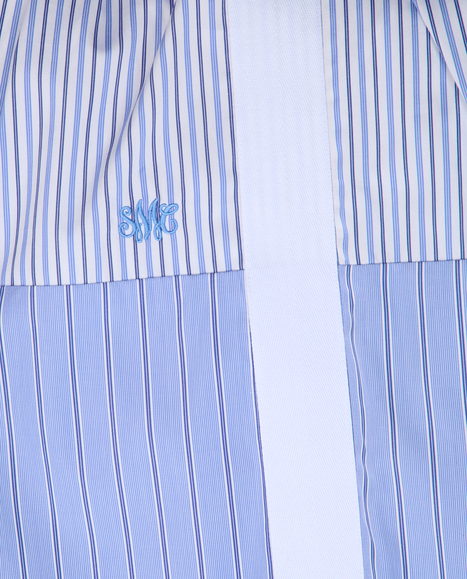 Stella McCartney Striped Trousers, &pound;140, Clothing, Blue/White, Cotton, Other view